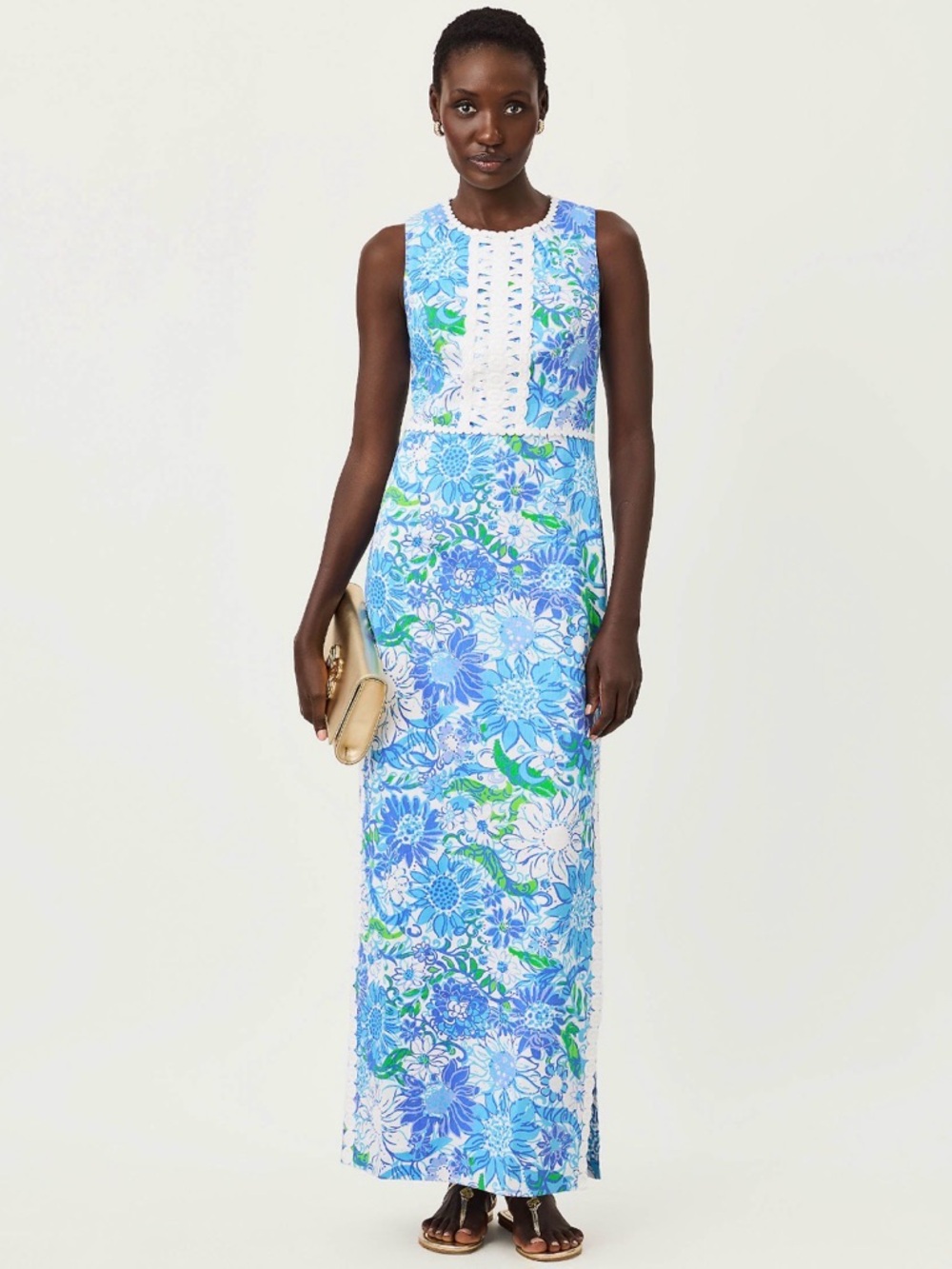 NWT Lilly Pulitzer Ashler Maxi Shift Dress - size 6